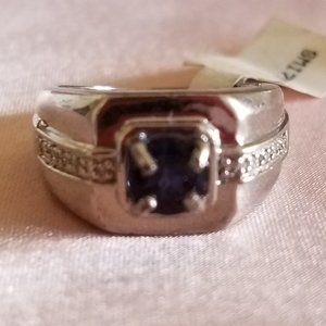 STERLING SILVER MEN'S RING